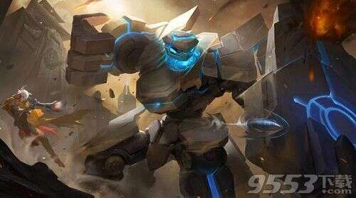 王者荣耀盾山皮肤极冰防御线多少钱 盾山皮肤极冰防御线图片一览