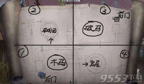 第五人格月亮河公园平面图一览 月亮河公园平面图全解析