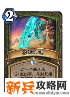 炉石传说套索射击什么属性