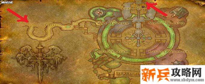 魔兽世界幽暗城怎么出去-幽暗城出去路线推荐