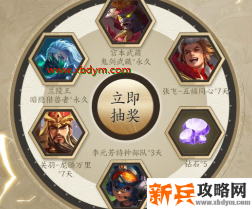 《王者荣耀》马超神威永久皮肤礼包