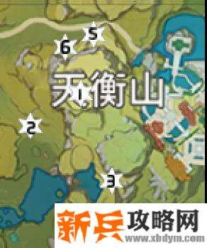 原神天衡山岩神瞳在哪-原神天衡山岩神瞳位置一览