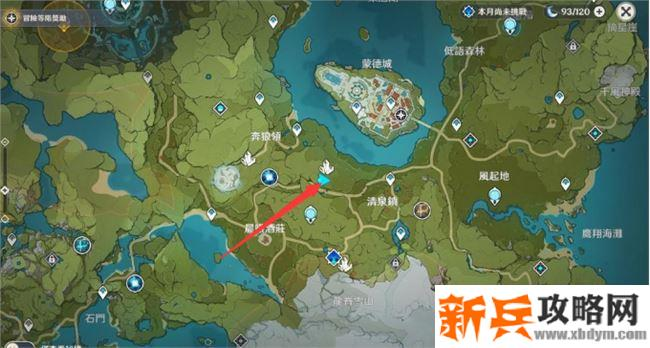 清泉镇、奔狼领交界处