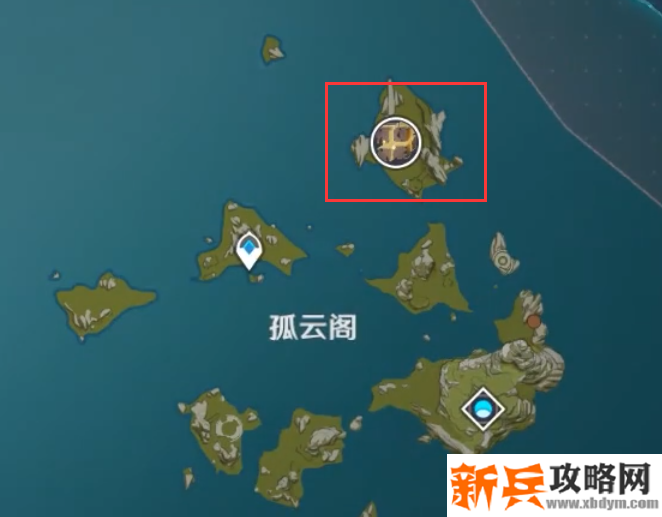 孤云阁无相之岩附近 孤云阁无相之岩附近