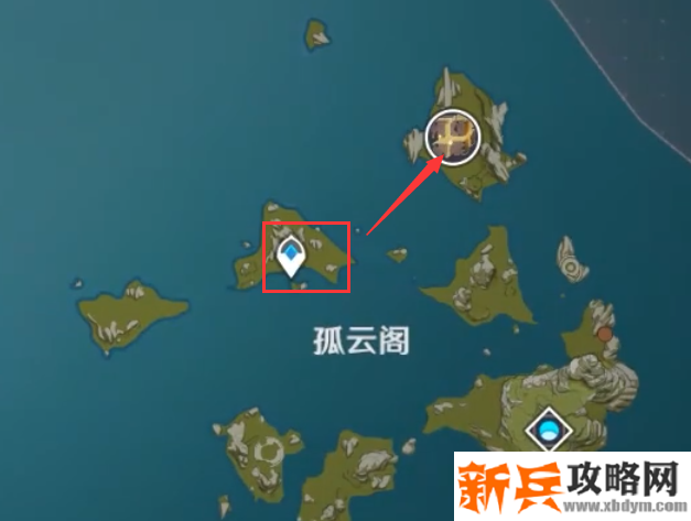 送到孤云阁的传送点 送到孤云阁的传送点