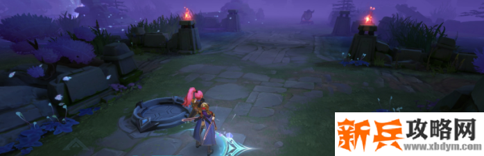 己方中路二塔附近 己方中路二塔附近