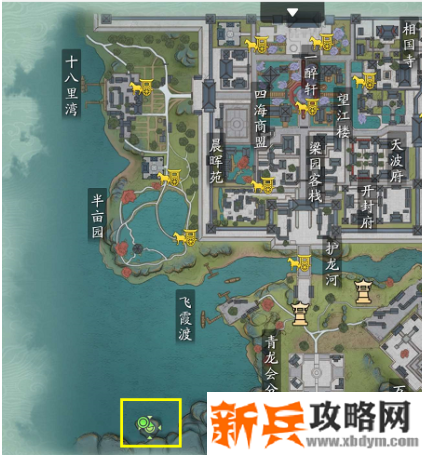 天涯明月刀手游鲤鱼在哪里钓