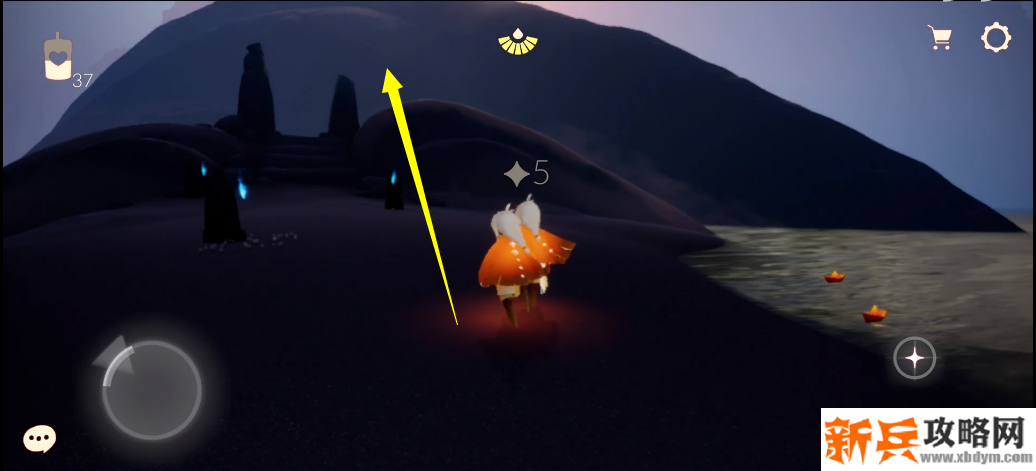 从遇境进入晨岛地图