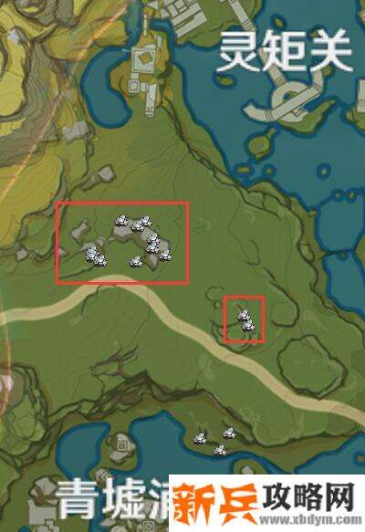 原神白铁矿在哪-白铁矿位置