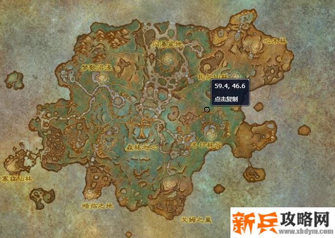 9.0沉眠帝王位置坐标介绍