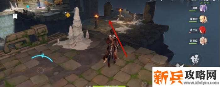 沿着右边路一直走