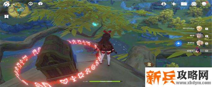 原神琥牢山下那颗巨树宝箱怎么开启-琥牢山下那颗巨树宝箱开启方法