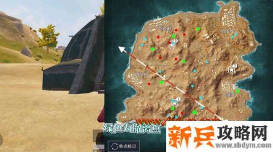 《和平精英》黄金岛堡垒钥匙位置图文一览