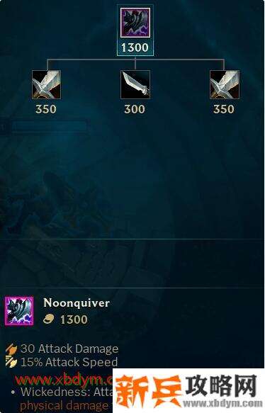 LOL邪恶战斧属性