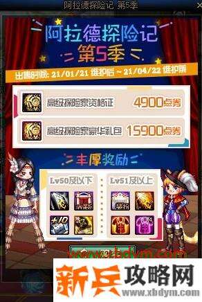 DNF阿拉德探险记第五季活动 可得童话套