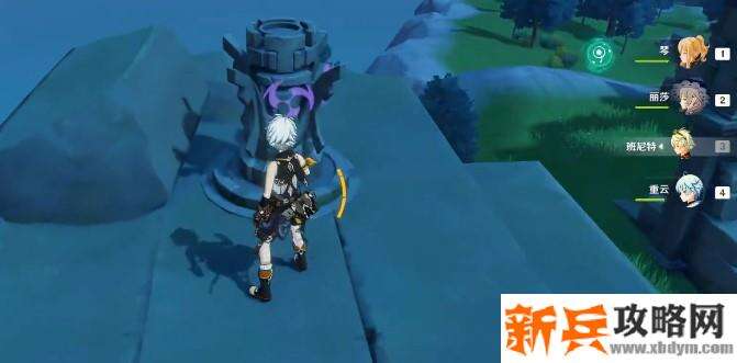 原神千风神殿元素柱子在哪里