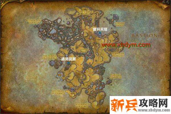 魔兽世界9.0通灵战潮副本在哪 魔兽世界9.0暗影国度通灵战潮副本位置详情