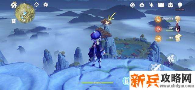 原神《Project》庆云顶山顶石碑和仙鹤解锁攻略