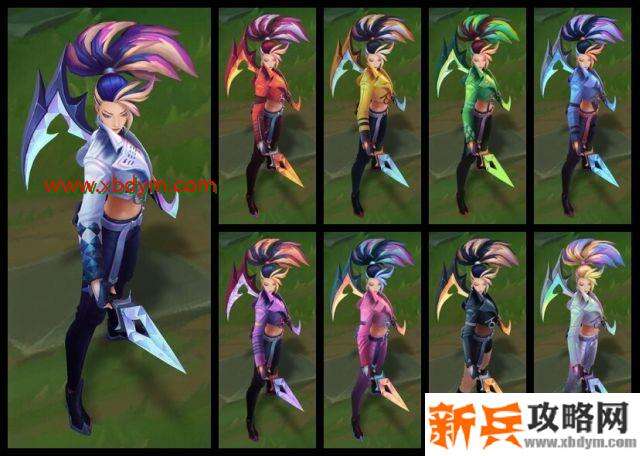 英雄联盟10.21版本PBE更新内容 新英雄萨勒芬妮新皮肤K/DA ALL OUT登场