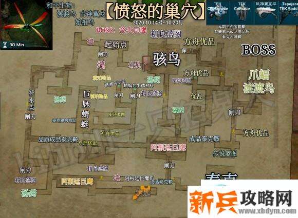 方舟生存进化手游愤怒的巢穴地牢攻略