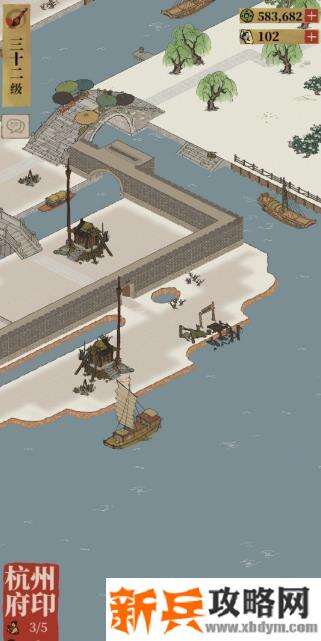 江南百景图杭州府的码头在哪？