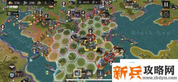 欧陆战争61914黑山挑征攻略