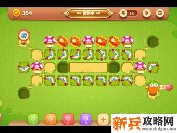 保卫萝卜3游乐场大作战第三关攻略