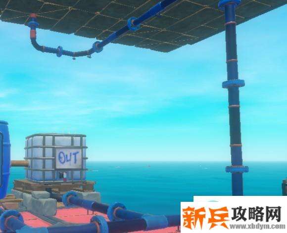木筏求生《Raft》水管怎么穿墙和天花板？