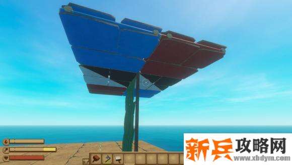 木筏求生《Raft》浮空建筑教程