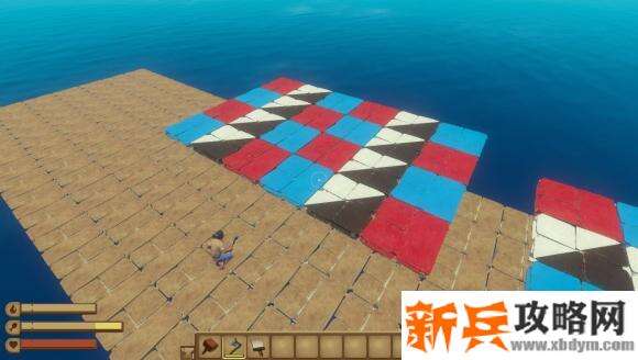 木筏求生《Raft》浮空建筑教程