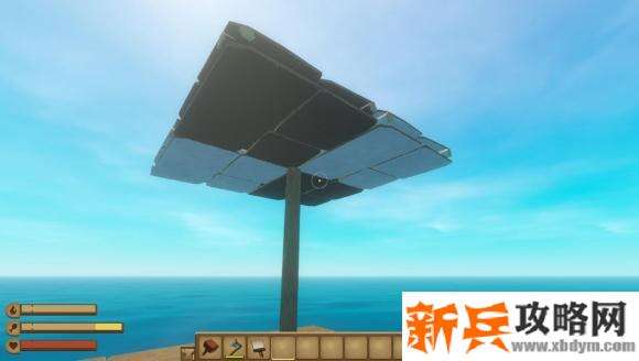 木筏求生《Raft》浮空建筑教程