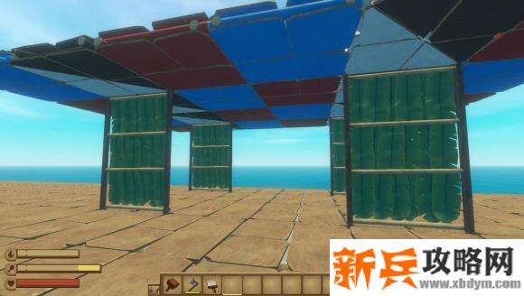 木筏求生《Raft》浮空建筑教程