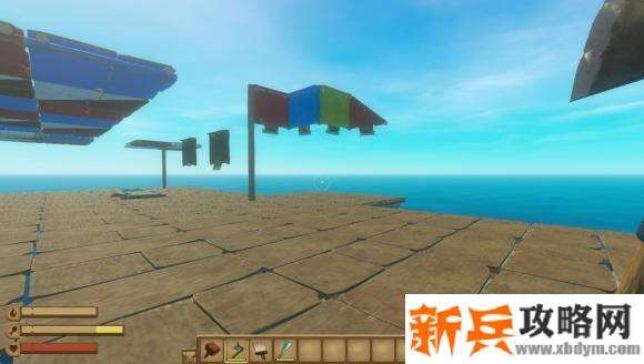 木筏求生《Raft》浮空建筑教程