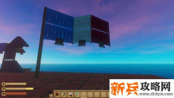 木筏求生《Raft》浮空建筑教程