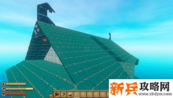 木筏求生《Raft》浮空建筑教程