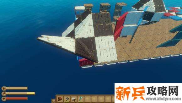 木筏求生《Raft》翘角教程