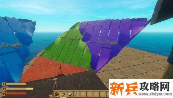 木筏求生《Raft》翘角教程