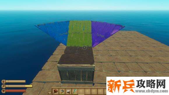 木筏求生《Raft》翘角教程