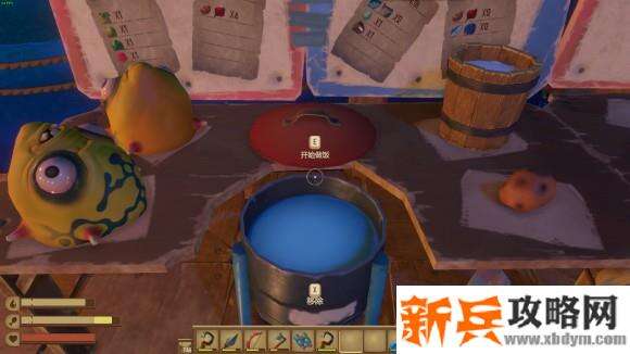 木筏求生《Raft》怎么做头汤？