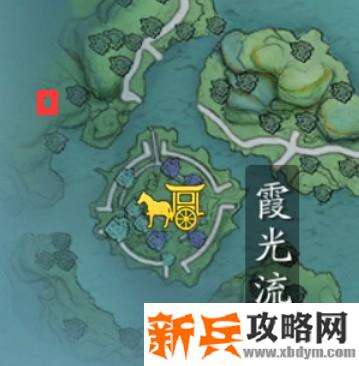 天涯明月刀手游胜景录移花坐标位置攻略