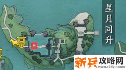 天涯明月刀手游胜景录移花坐标位置攻略