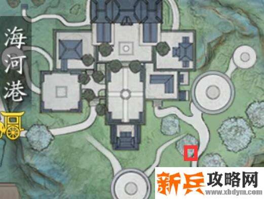 天涯明月刀手游胜景录海河洲坐标位置攻略