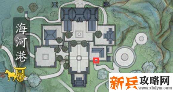 天涯明月刀手游胜景录海河洲坐标位置攻略