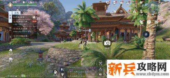 天涯明月刀手游胜景录侠客岛坐标位置攻略