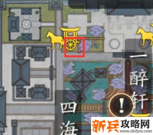 天涯明月刀手游胜景录开封坐标位置攻略