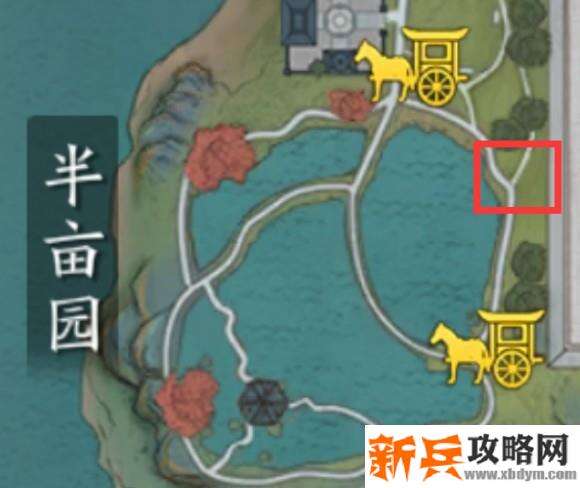 天涯明月刀手游胜景录开封坐标位置攻略