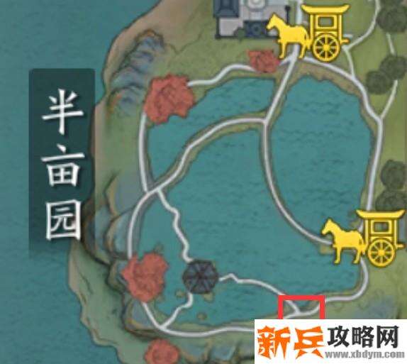 天涯明月刀手游胜景录开封坐标位置攻略