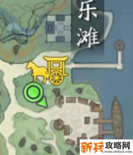 天涯明月刀手游胜景录东越坐标位置攻略