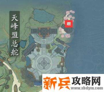 天涯明月刀手游胜景录东越坐标位置攻略