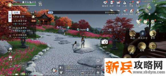 天涯明月刀手游胜景录东越坐标位置攻略